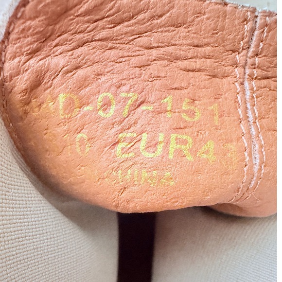 Sperry Top-Sider Mens 10 M Tan Leather Boat Shoes Deck Loafers - Picture 4 of 7